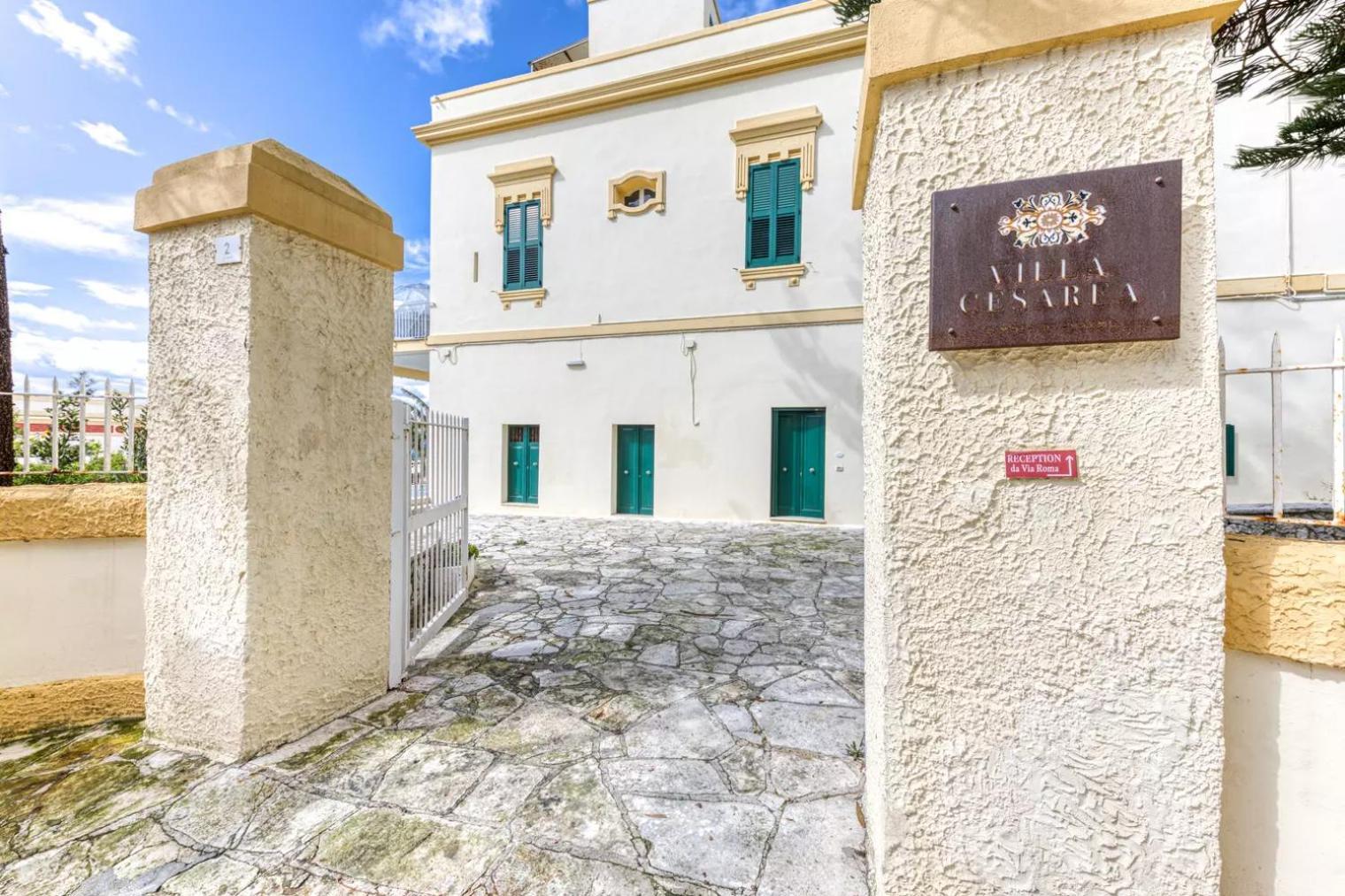 Villa Cesarea Dimora Di Charme Santa Cesarea Terme Exteriör bild